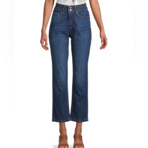 NWT Size 16 KARL LAGERFELD PARIS High-Rise Cropped Flare Jeans
